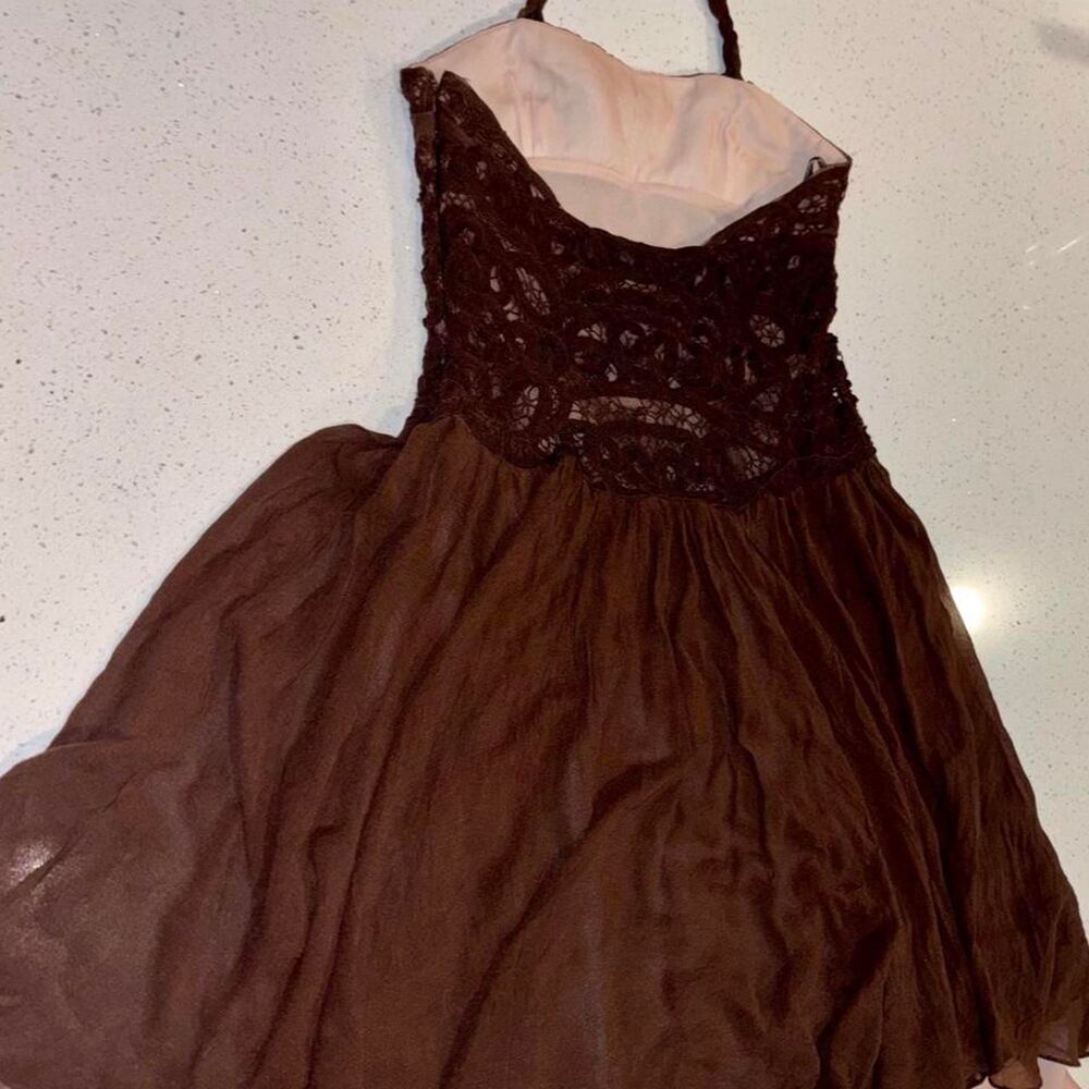 Bcbgmaxazria Women's Brown Dress - Picture 4 of 6